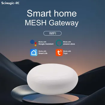 Нов безжичен хъб на Hristo МОЖНО MESH Gateway Bridge за мрежови устройства чрез Smart Life Автоматизация на умен дом работи с Алекса Google Home
