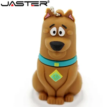 JASTER ново записване, USB флаш-диск с анимационни кученце реалния капацитет за съхранение, 4 GB, 8 GB, 16 GB, 32 GB, 64 GB, външен диск, подарък за фотография