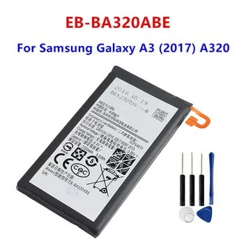 EB-BA320ABE Оригиналната батерия с капацитет от 2350 mah за Samsung Galaxy A3 (2017) A320 SM-A320F A320Y A320FL A320F/DS A320Y/DS + Инструменти