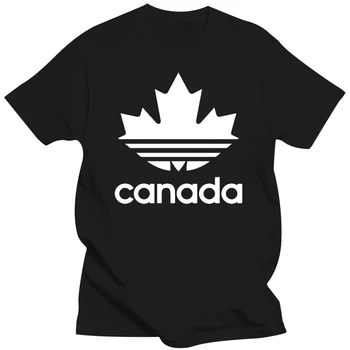 Памучен тениска унисекс, канадската пародия, забавен подарък за канадския приятел, художествена тениска