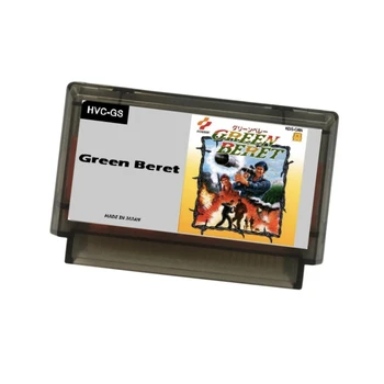 Игри Касета Green Beret (Эмулированный FDS) за Игра на карти ФК Console 60Pins