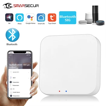 Sasha Bluetooth 5.0, 2 светодиода, МРЕЖЕСТ hub SIG Gateway, безжично дистанционно управление Smart Life Home ПРИЛОЖЕНИЕ за Google, Alexa