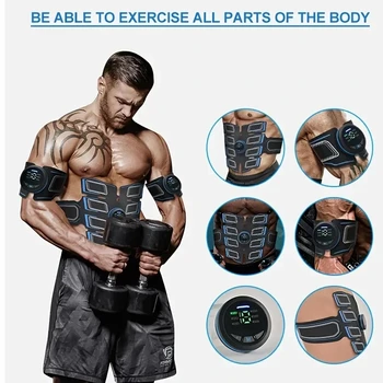 Умна стикер за фитнес, подходяща за упражнения за мускулите на корема и горната част на ръцете, симулатори за коремната кухина, домашен офис, фитнес оборудване