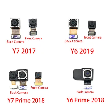 Нов Гъвкав кабел модул камера за задно виждане + предна камера за Huawei Y6 Prime У 7 Pro Y9 2018 2019 Замяна