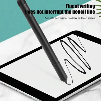 Писалка за сензорен екран, стилус, универсална писалка за сензорен екран, капацитивен стилус за смартфон, таблет, iPad, с кръгла с тънък връх
