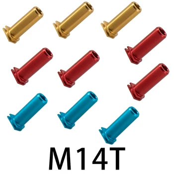 О пръстен от алуминиева сплав M14T 6063 21.5 mm-Черен/Червен/син/златист