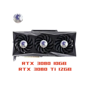 Използвани видео карта NVIDIA iGame GeForce RTX 3080 Вулкан 10GB RTX3080Ti 12G 320bit PCIE4.0X16 Видео Настолен КОМПЮТЪР Компютърна Игрална карта