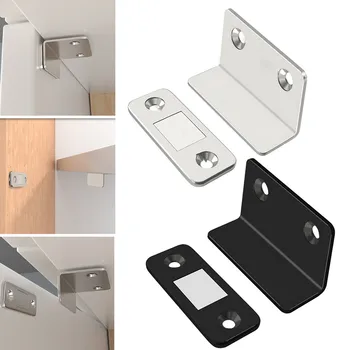 Здрава магнитна ключалка за определяне на кабинет Ултра-магнитен една врата по-близо С винт за чекмеджето на мебели в гардероба