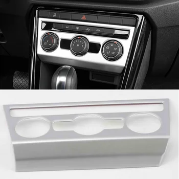 За VW Volkswagen T-Roc T Roc 2018-2022 Аксесоари за интериора на Централна декоративна панел на климатика Покритие на капака