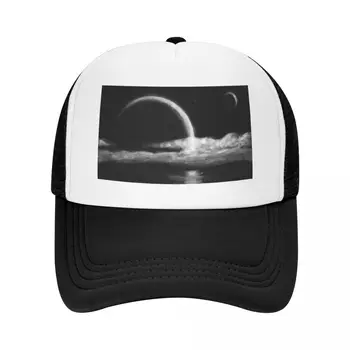 Бейзболна шапка Moonlight Lake, детска шапка, модерни плажни реколта шапки за мъже и жени