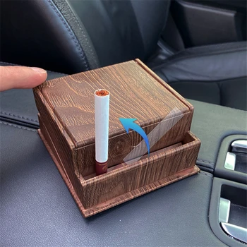 Автоматична кутия за цигари с отскок Може да бъде тънък портсигаром за 20 парчета обикновен размер, калъф за запалка