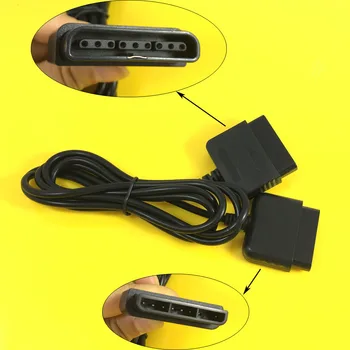 Удлинительный кабел игрален контролер JCD, тел за PS2, черен