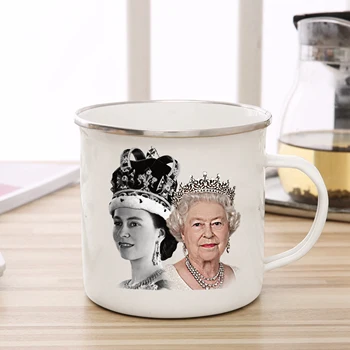 Platinum юбилей на кралица Елизабет Ii O Дръжка за чаши Кръгла, с шарките, Посуда за напитки, Фотография чай, утайка от дизайнерска чаша, просто снимка