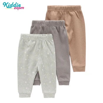 3/4 бр. неутрални детски штанишек за 0-24 месеца, пижамных панталони за момичета и момчета, памучни дъното за дрехи за новородени, еластични панталони за бебета