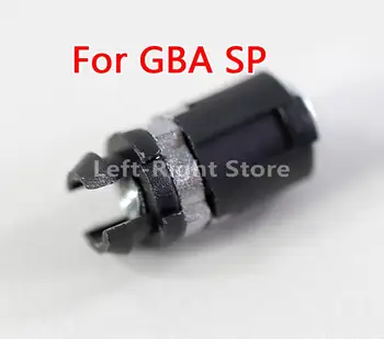 1 бр. нова работа на смени оста на шарнира вала на екрана за GBA SP, резервни части за ремонт на конзола за игри Gameboy Advance SP