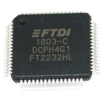 3ШТ FT2232HL FT2232HL-МАКАРА LQFP64 с двойно високоскоростен USB