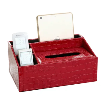 Търговия на едро с няколко кутии за салфетки творчески потребителска кутия за хартия тенис на чай маса кутия за съхранение на дистанционното управление печат