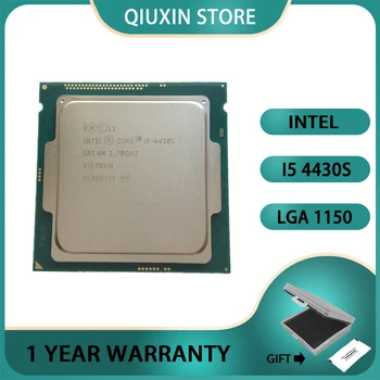 Процесор Intel Core i5-4430S Processorori5 4430S Четириядрен процесор с честота 2,7 Ghz и 6 М кеш-памет LGA 1150 за настолни компютри