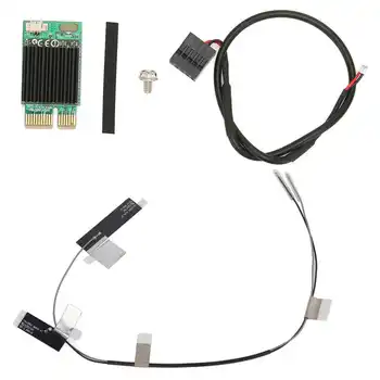 Безжична карта 1200 Mbps на 2,4 G 5G Двухдиапазонная гигабитная мрежова карта PCIE Настолна вградена безжична мрежова карта