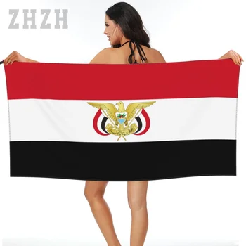 Повече на дизайна кърпи за баня с логото на Хартата на Йемен, Бързосъхнеща, микрофибър, Впитывающая мека вода, Дишаща Плажни дрехи за плуване, Баня
