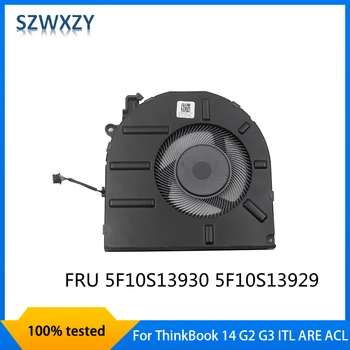 SZWXZY За Lenovo ThinkBook 14 G2 G3 ОТ ARE ACL Охлаждащ вентилатор 5F10S13930 5F10S3929 Бърза Доставка