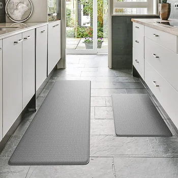 Анти-Усталостные кухненски постелки за пода, меки постелки с ефект на паметта, удобни подложки за работния плот, офис пералня, водоустойчив