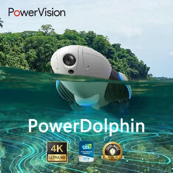 Нов безпилотен летателен апарат PowerVision Powerdolphin Wizard Water Surface с камера за 4K UHD, дистанционно управление и възможност за мобилно търсене на риба
