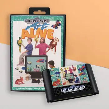 за Art Жив! 16-битов ретро игра патрон на корицата на САЩ за конзоли за игри Sega Genesis Megadrive