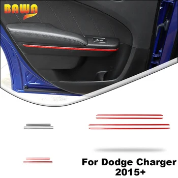 Вътрешна Украса на врати от мека въглеродни влакна BAWA за Dodge Charger 2011 + Аксесоари за интериора на колата