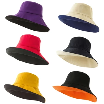 Лятна солнцезащитная шапка с голяма периферия, риболовна шапка, плажни шапка с плоска периферия, Рибарска шапка за голф, Аксесоари за дрехи за пътуване