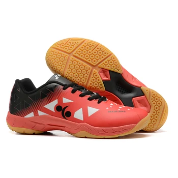 Нови обувки за бадминтон за мъже и жени, размер 39-45, обувки за бадминтон, лека обувки за тенис на маса, нескользящие волейболни маратонки