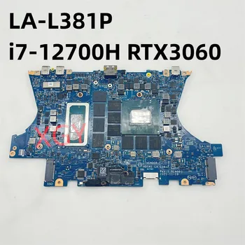 LA-L381P С дънна платка за лаптоп i7-12700H RTX3060-V6G за Dell Alienware x14 дънна Платка на лаптоп DDR5 01CYTC 0T9XYP T9XYP