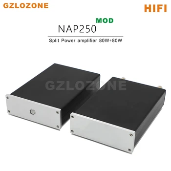 Разъемный стереоусилитель мощност HIFI NAP250 MOD 2SC5200 80 W + 80 Вата на базата на NAIM