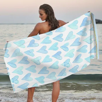 Плажна кърпа от микрофибър, суперлегкое камуфляжное кърпи за баня, пескостойкое Плажна одеяло, многофункционално кърпа за пътуване, басейн