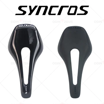 Syncros Изцяло От Въглеродни Влакна МТБ Велосипедна Възглавница За Седалката 128*255 мм Пътен/Планински на Сгъваеми Велосипеди на Предната Седалка Аксесоари За Колоездене Гланц/Мат